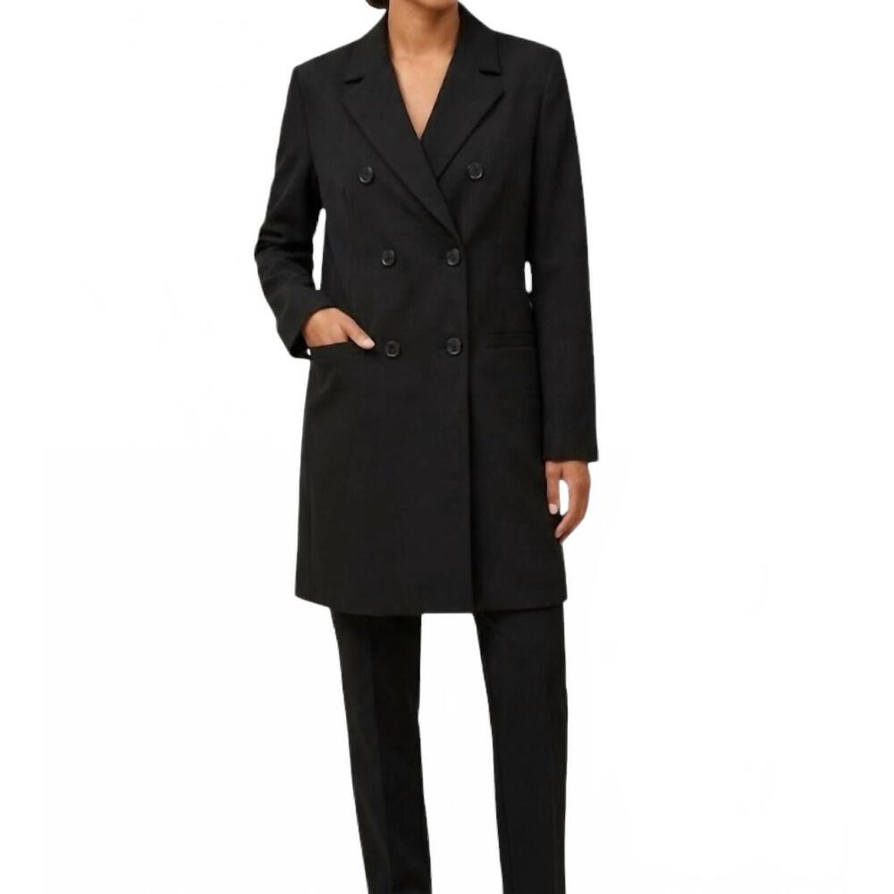NEW A.P.C. fauxnoir tailored blazer in black